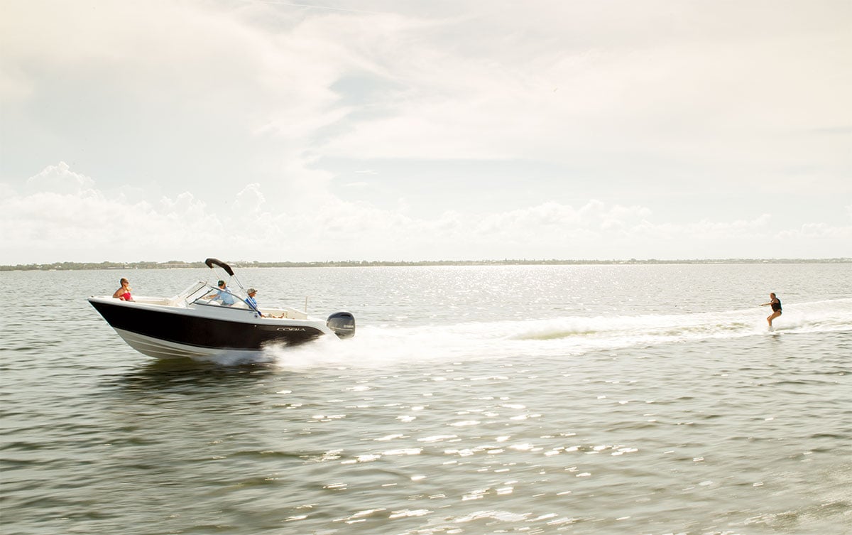 Family Fishing Boats Jet Skier