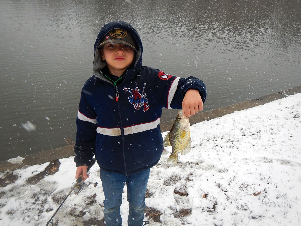 2018 2 Four Spots Winter Crappies YOUNG