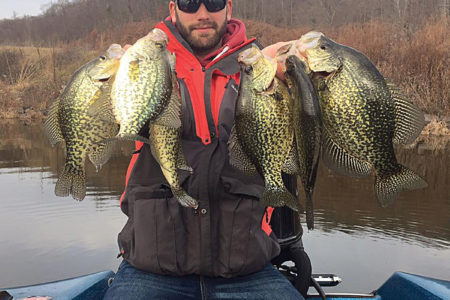 2018 3 Ice Out Tactics Bass Crappie Haul