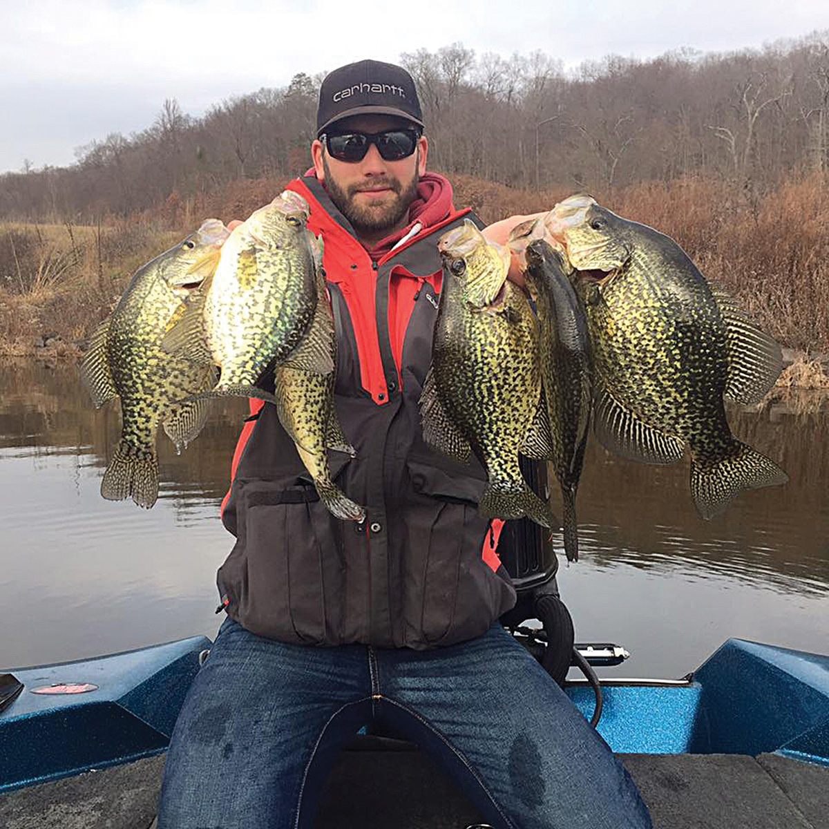 2018 3 Ice Out Tactics Bass Crappie Haul