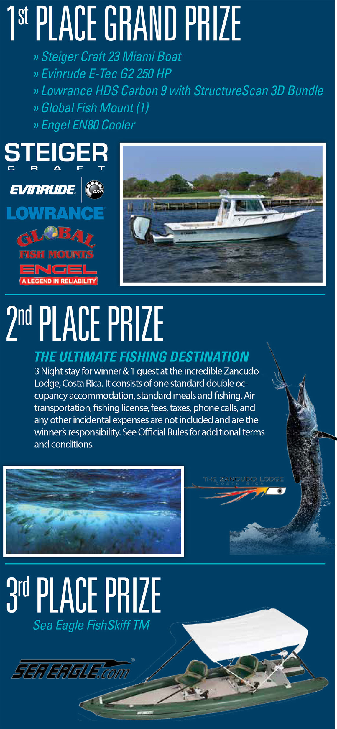 2018 4 Dream Boat Prizes 2