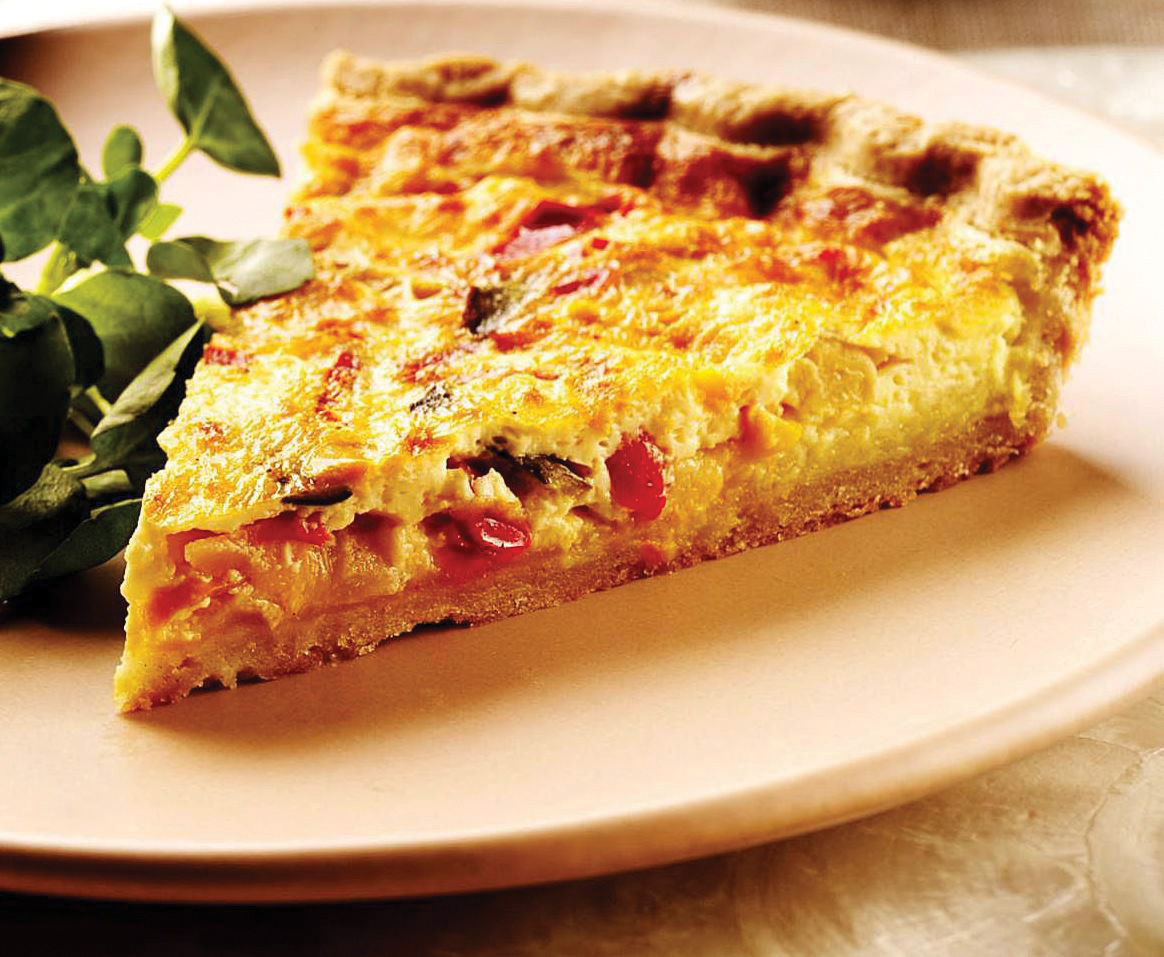 Flounder Quiche - The Fisherman