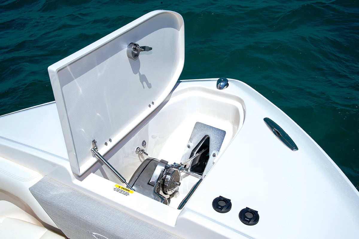 2017 9 Adding Functional Luxury To Your Boat Thru Stem Anchor Locker & Windlass