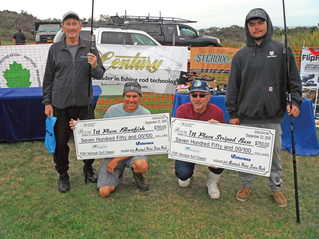 2018 11 Montauk South Shore Classic Winners