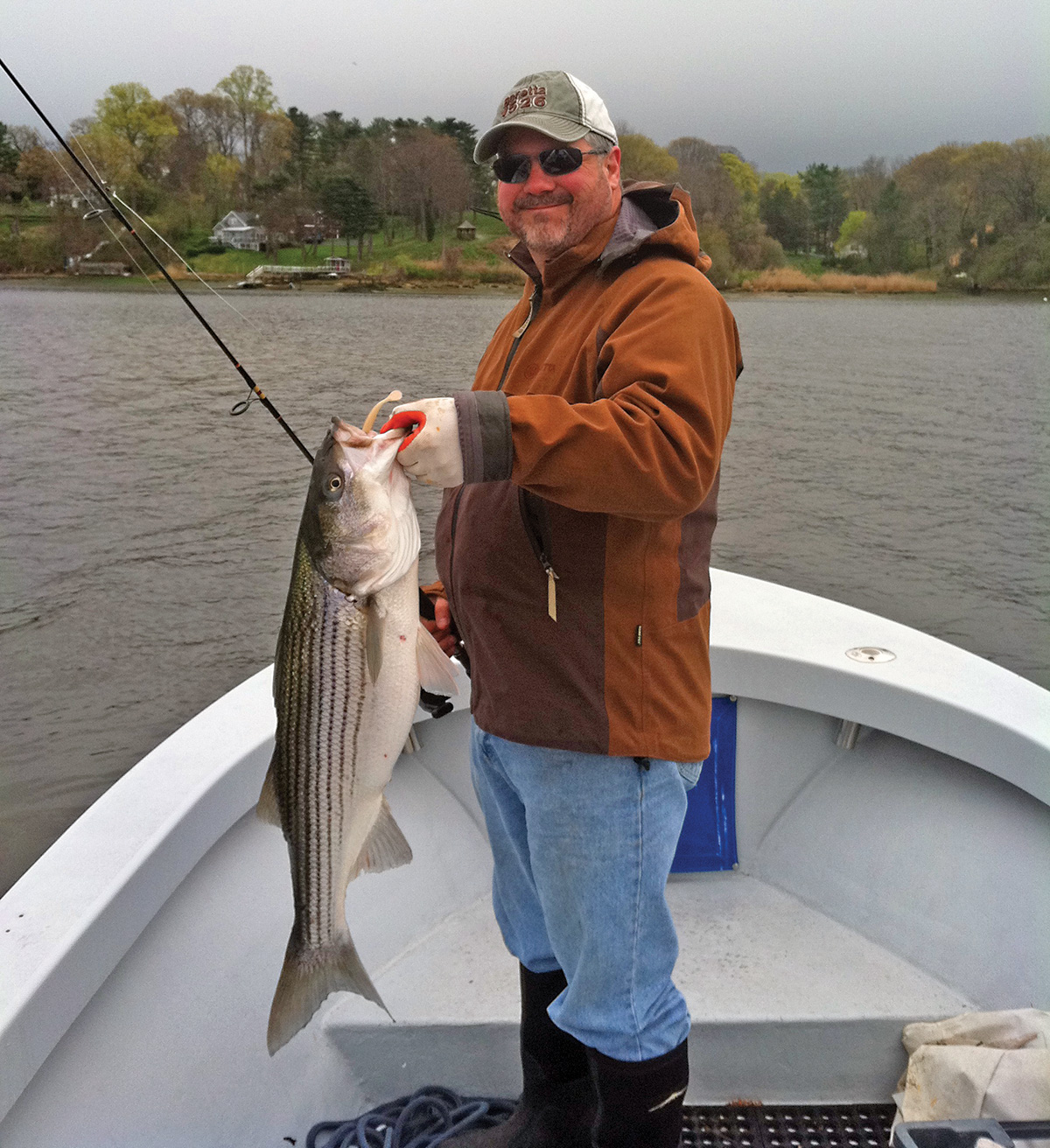 2018 5 Baiting For Stripers Catch 2