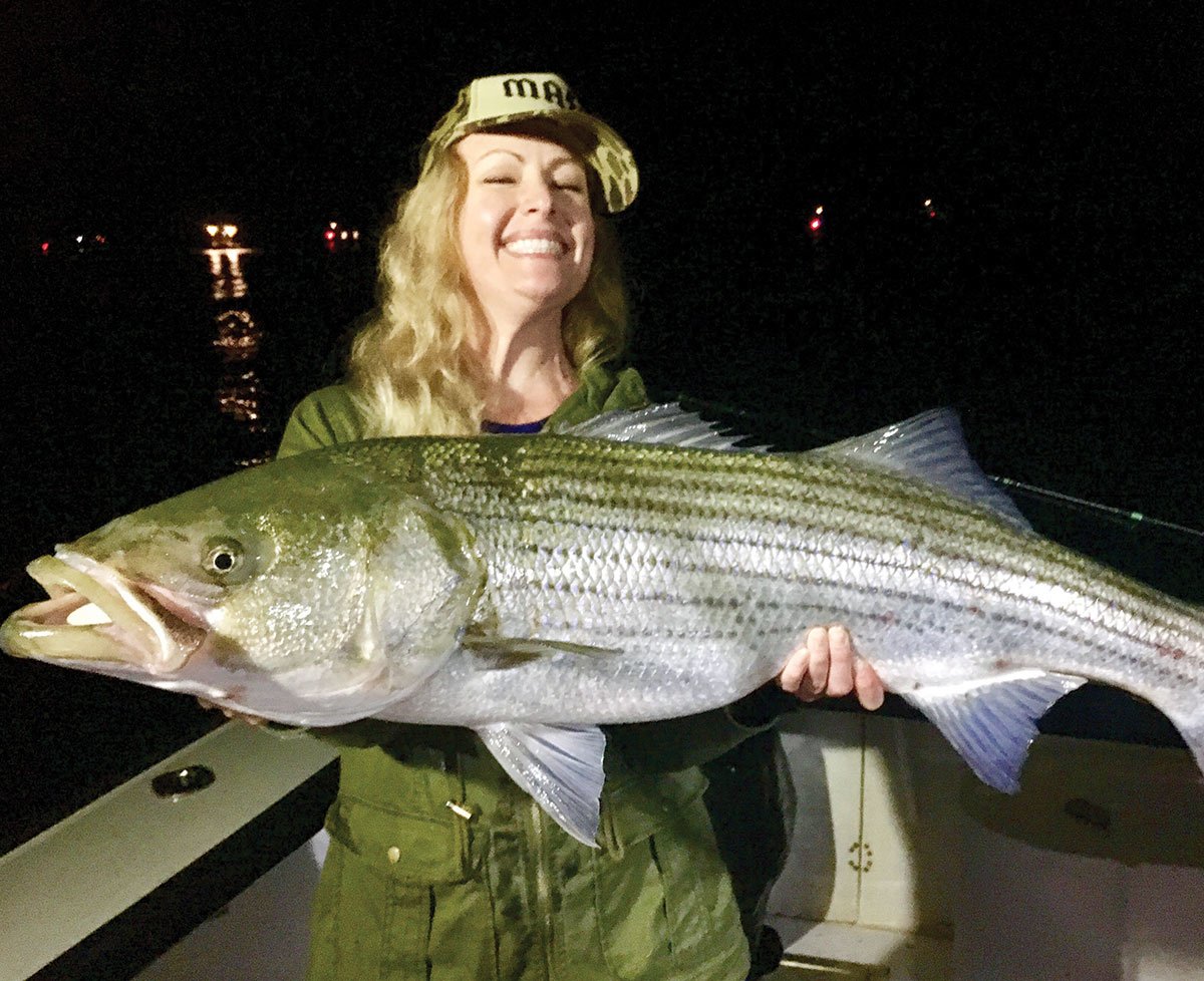 Nighttime Stripers: Live Eeling Done Right - The Fisherman