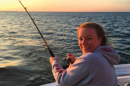 Trolling Sand Eels Fishing