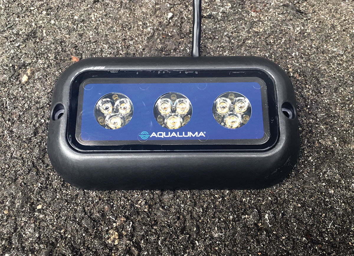 2018 7 Led Lighting Upgrades Aqualuma Surface Mount Transom Underwater LED