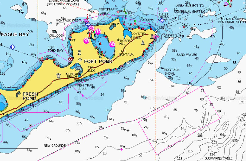 2018 8 Frisbees Monster Fluke Map