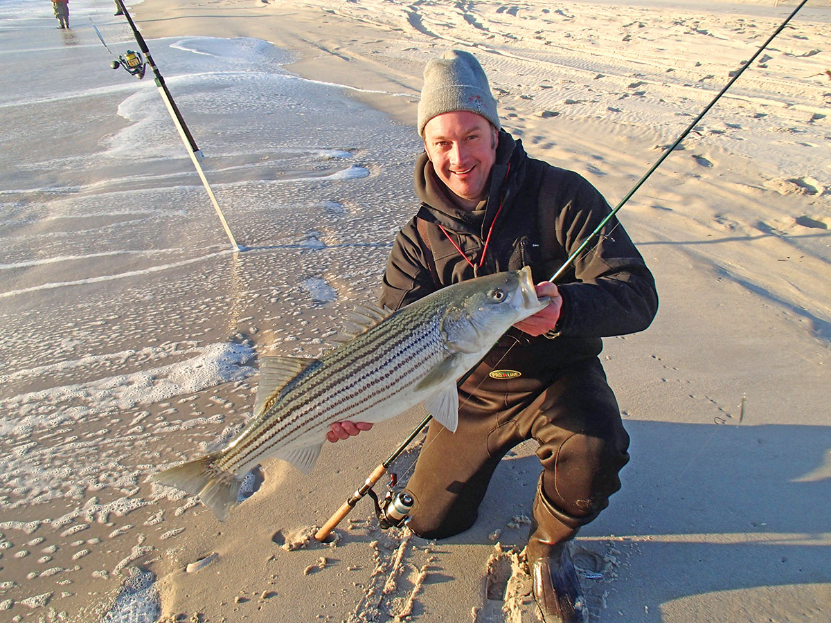 Winter Sudsin' Scale Down Stripers - The Fisherman