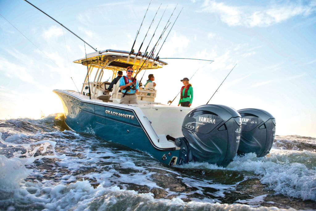 2019 1 Outboard Motor Buyers Guide Opening GW Canyon 336 Twin Yamaha FX425s