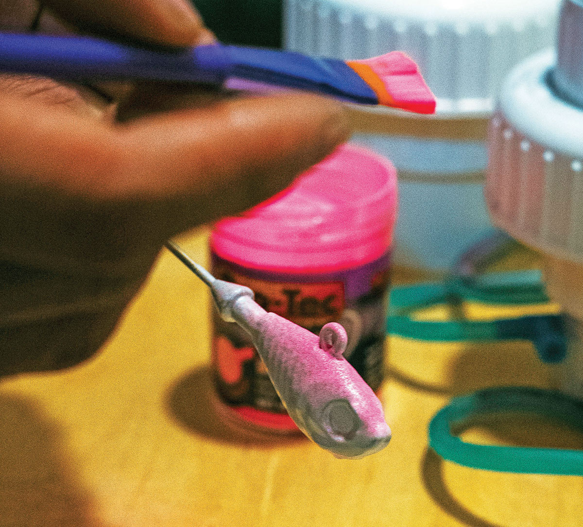 thumbnail image 2 of 3” Diameter Fluid Bed Cup For Powder Paint – Made In USA, For Jigs & Lures, Fresh & Saltwater 2 of 3