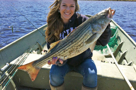 2019 4 Creek River Bay Stripers Catch