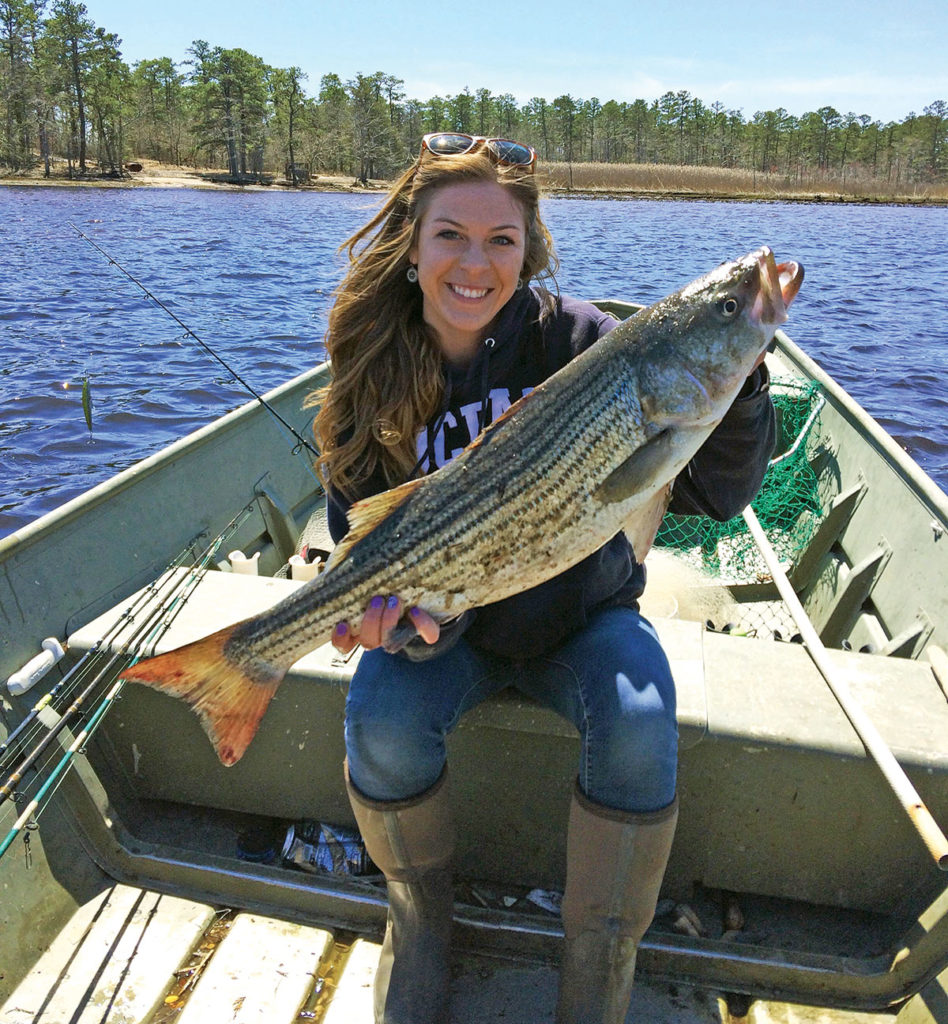 2019 4 Creek River Bay Stripers Catch