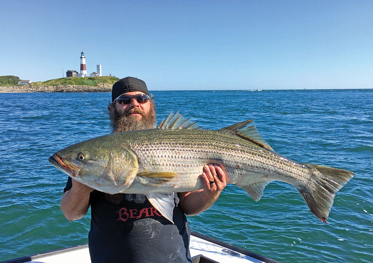 Times and Places: Trophy Striper Calendar - The Fisherman