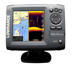 LOWRANCE Elite-5X【値下げしました】 LOWRANCE ELITE-5 SERIES - The Fisherman