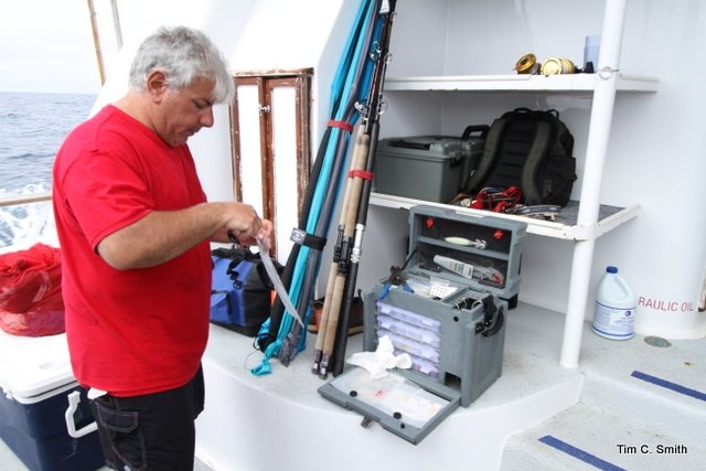 TIM SMITH ON ASSIGNMENT IN THE PACIFIC- PHOTO MONTAGE - The Fisherman