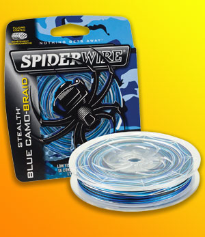 Spiderwire's New Blue Camo Braid
