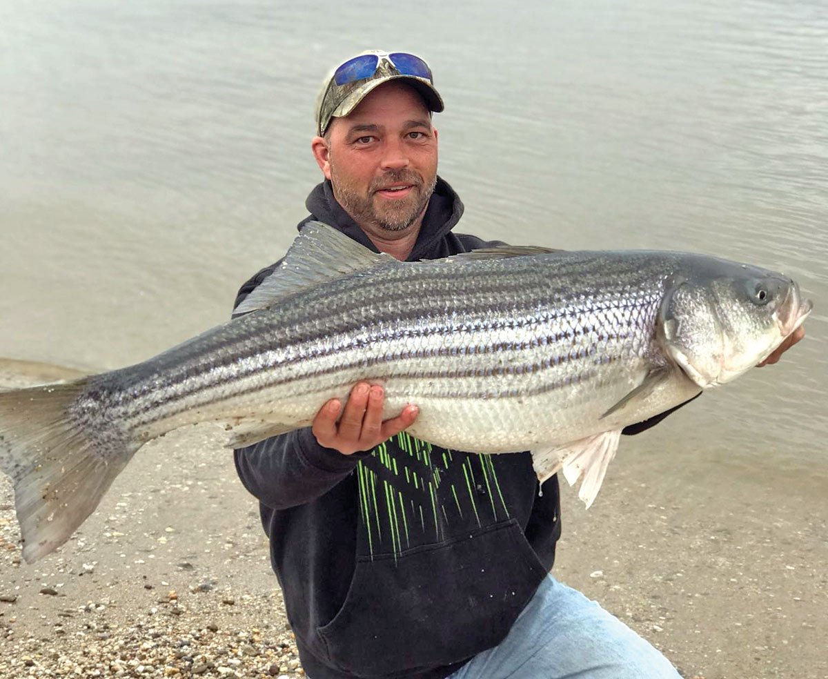 Chris Orange caught and released this spawning class fish