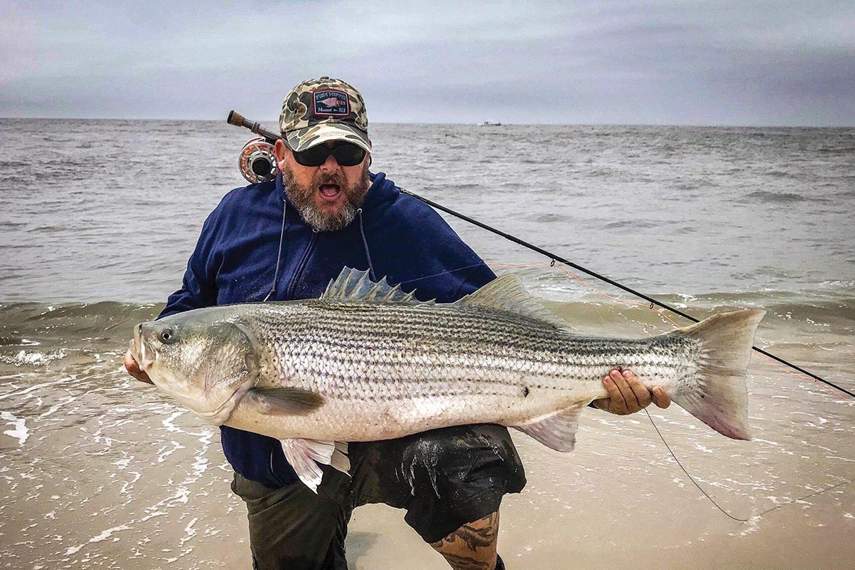 The Long Rod: Fly Fishing the Striper Surf - The Fisherman