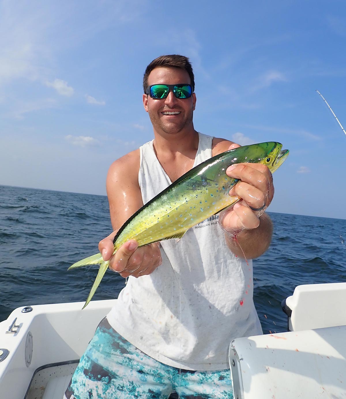 Showing a smaller “chicken” class mahi