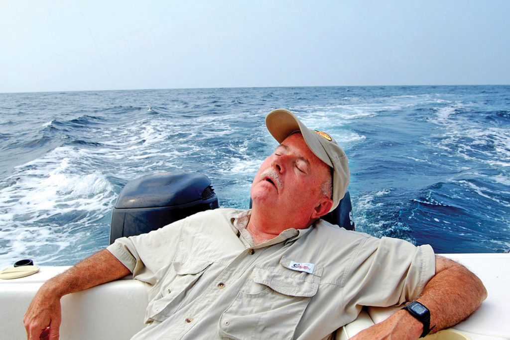 a 15-minute siesta in the fighting chair could be the difference in the fish story that ends in the one that got away