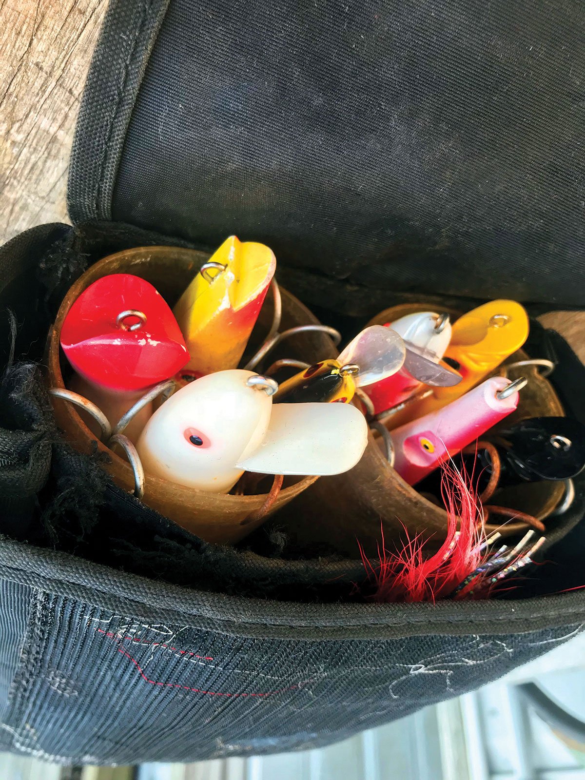 selection of lures