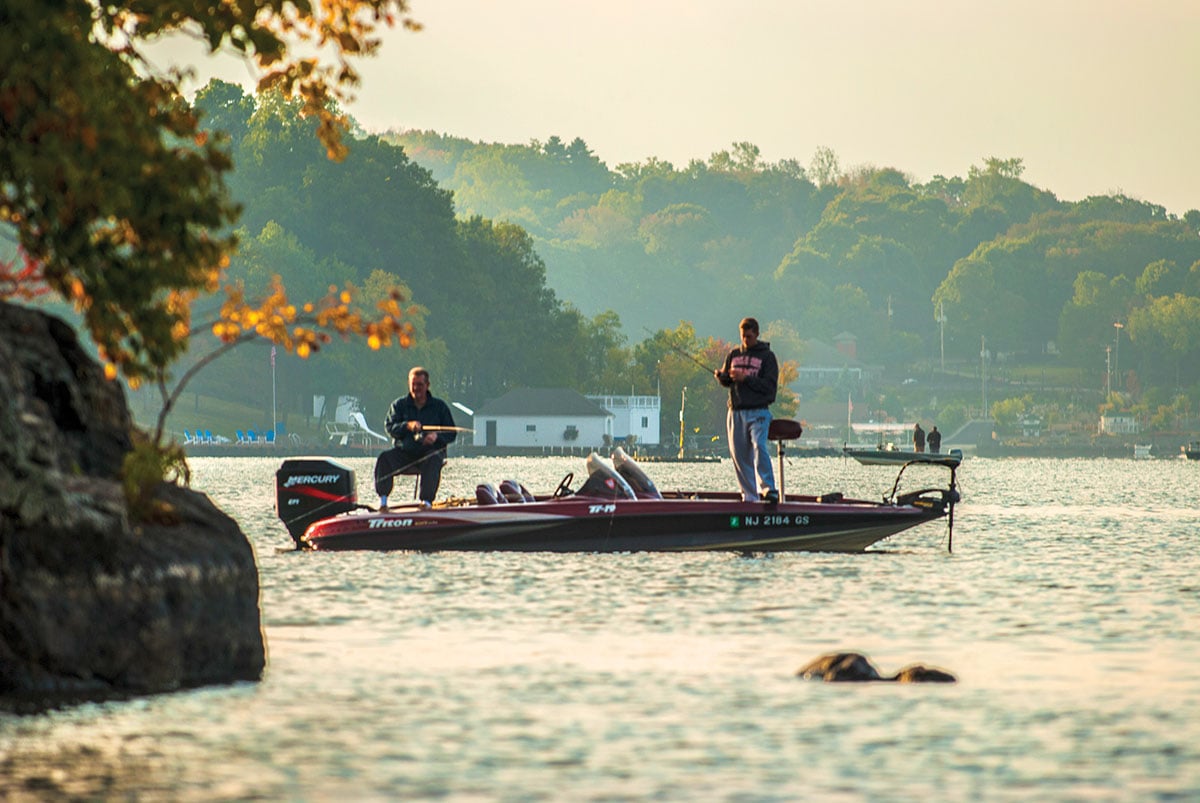 New Jersey’s big lakes and reservoirs.