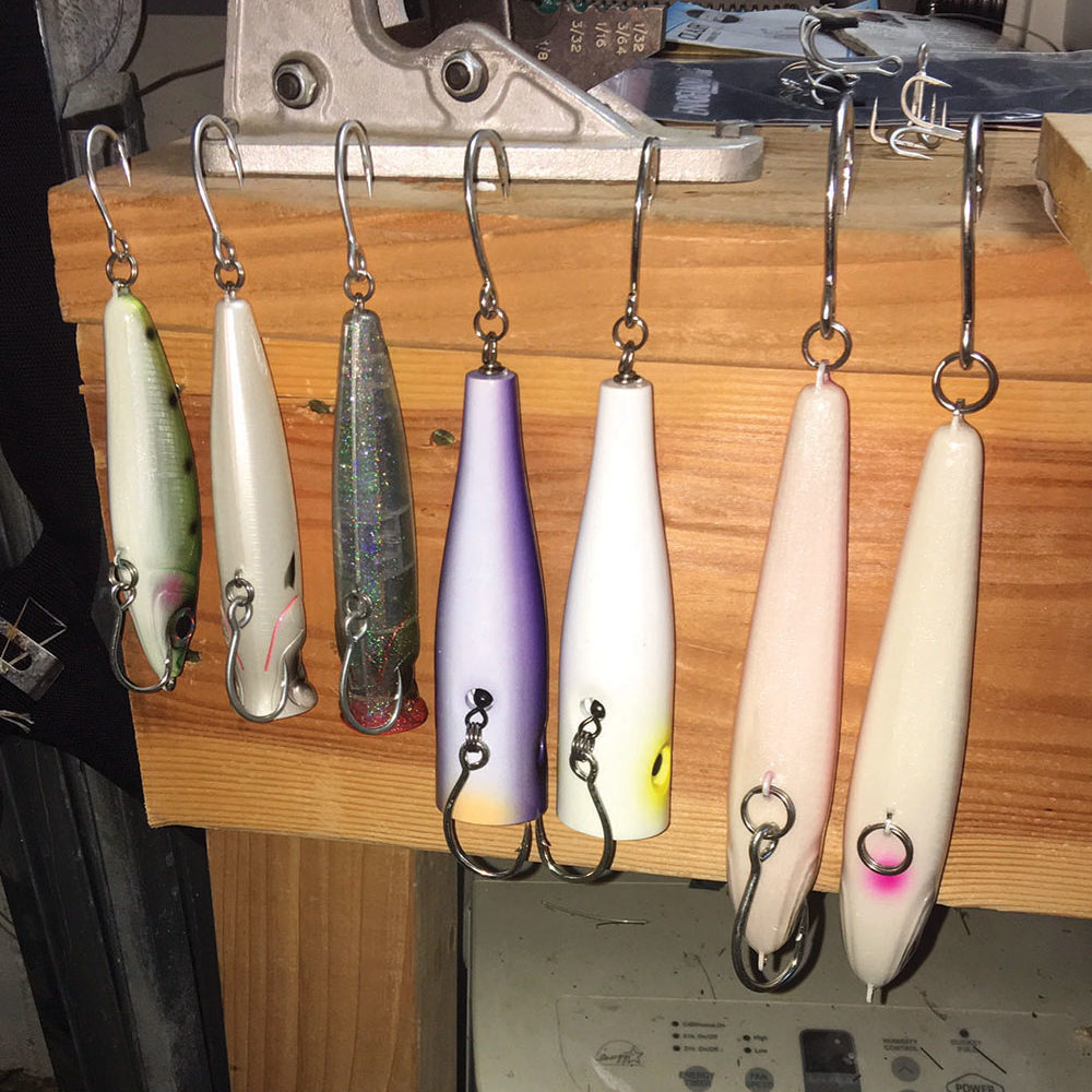 different sized hooks