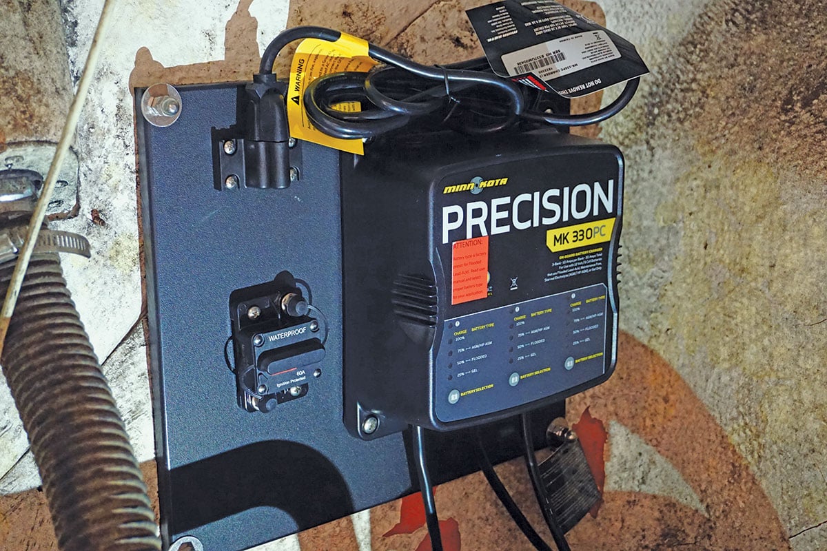 Minn Kota three-bank Precision Charger