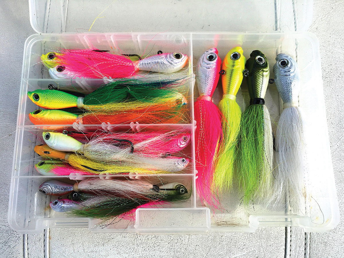 selection of Spro bucktails