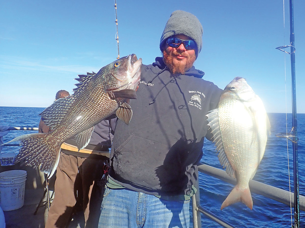  December is a hot month in the Garden State for party boat action targeting tasty wreck favorites like black sea bass and porgies. 