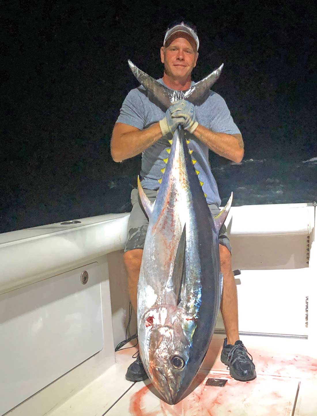 Late July and August saw some good bigeye action at the canyons. Steve Safrany caught this 135-pounder aboard Bolshevik. 