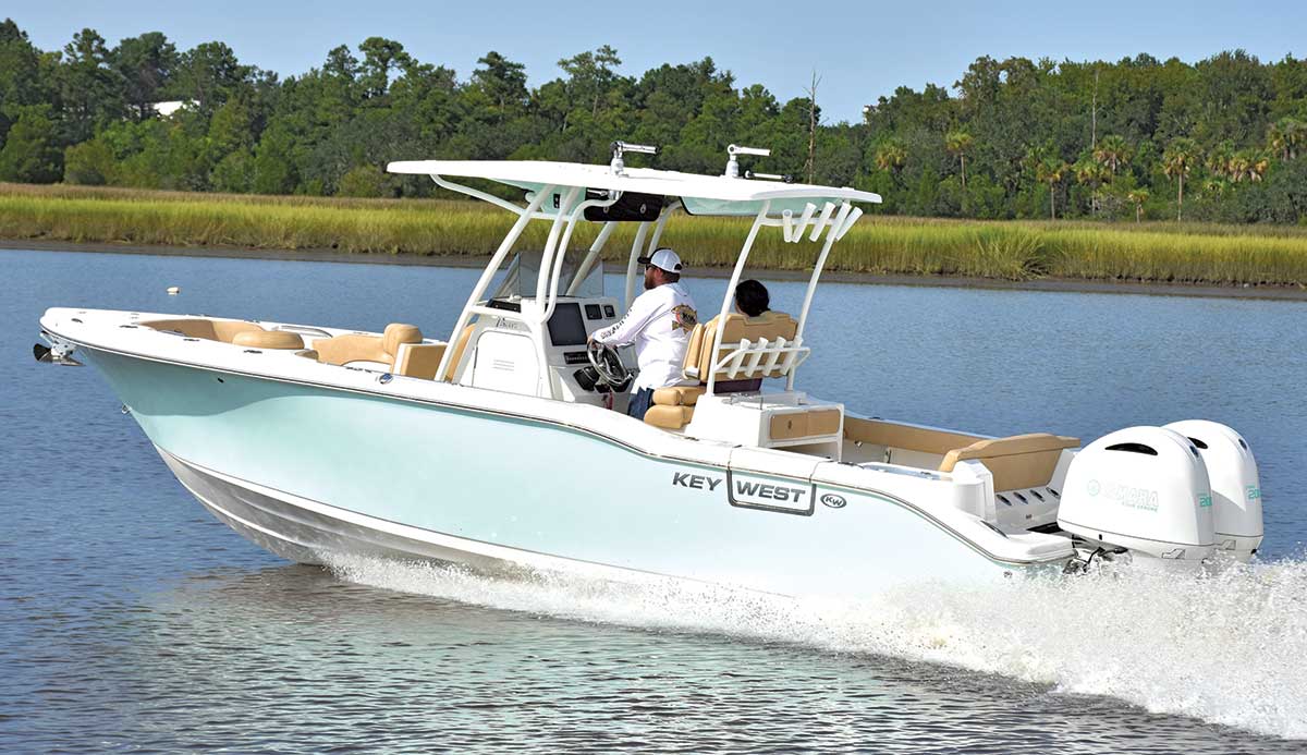 Key West 263 FS Running