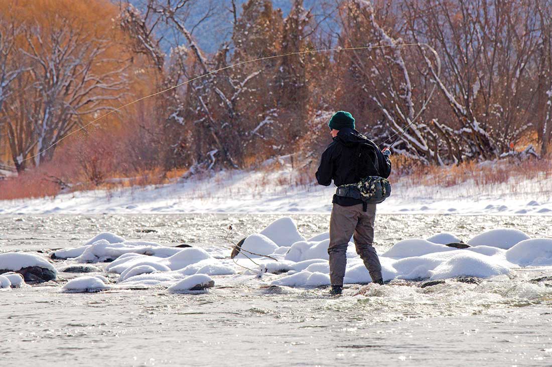 Hunting Winter Trout