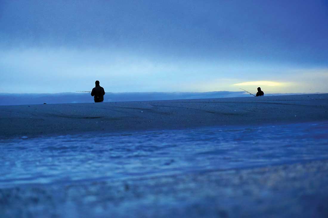 The Jersey Shore surf in the post-replenishment era offers new challenges for anglers of all ages; know your beach conditions at all tidal stages and always make safety your first priority. 