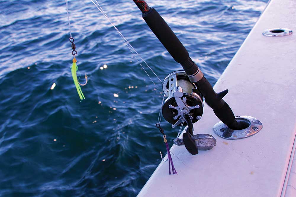 Effective rigging for haddock fishing can be fairly basic. Unlike cod fishing, more often than not, simple baited hooks will out-fish fancy jigs and teasers.