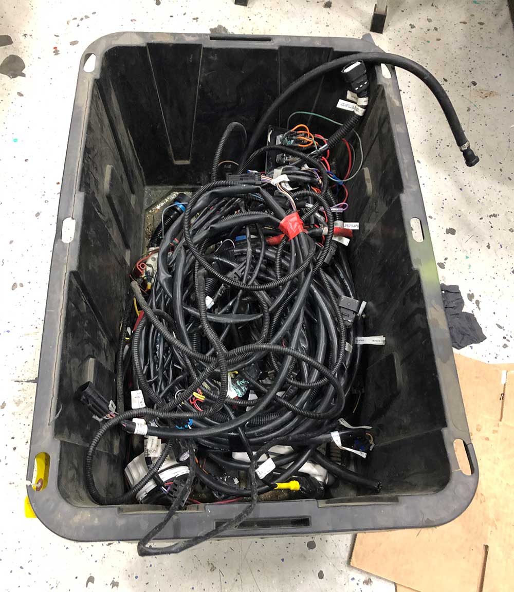 Removing old wires and gauges yourself can save time and money during installation.