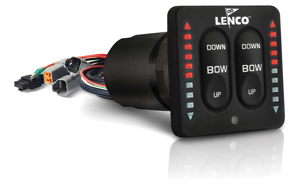 Boat Sense All In One LED Trim Tab Switch And Control Box