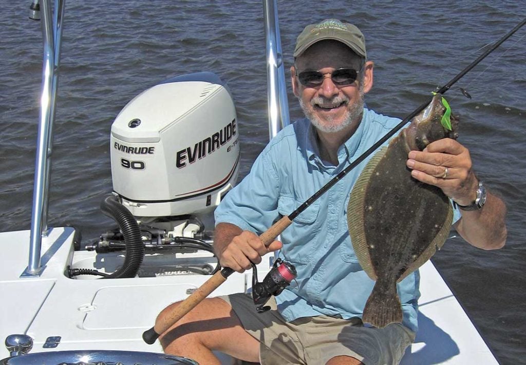 Author caught this fluke
