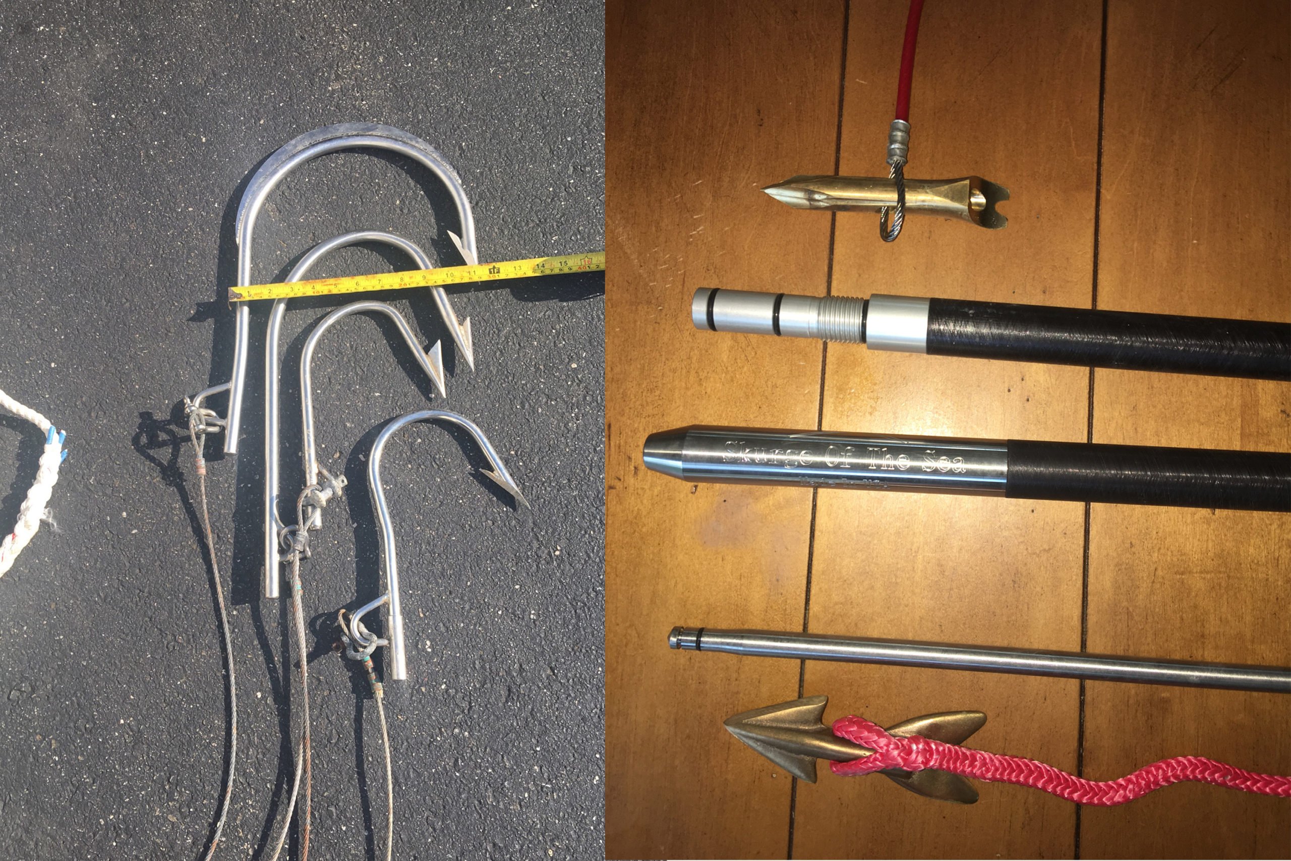 Harpoon or Fly gaff? The Fisherman