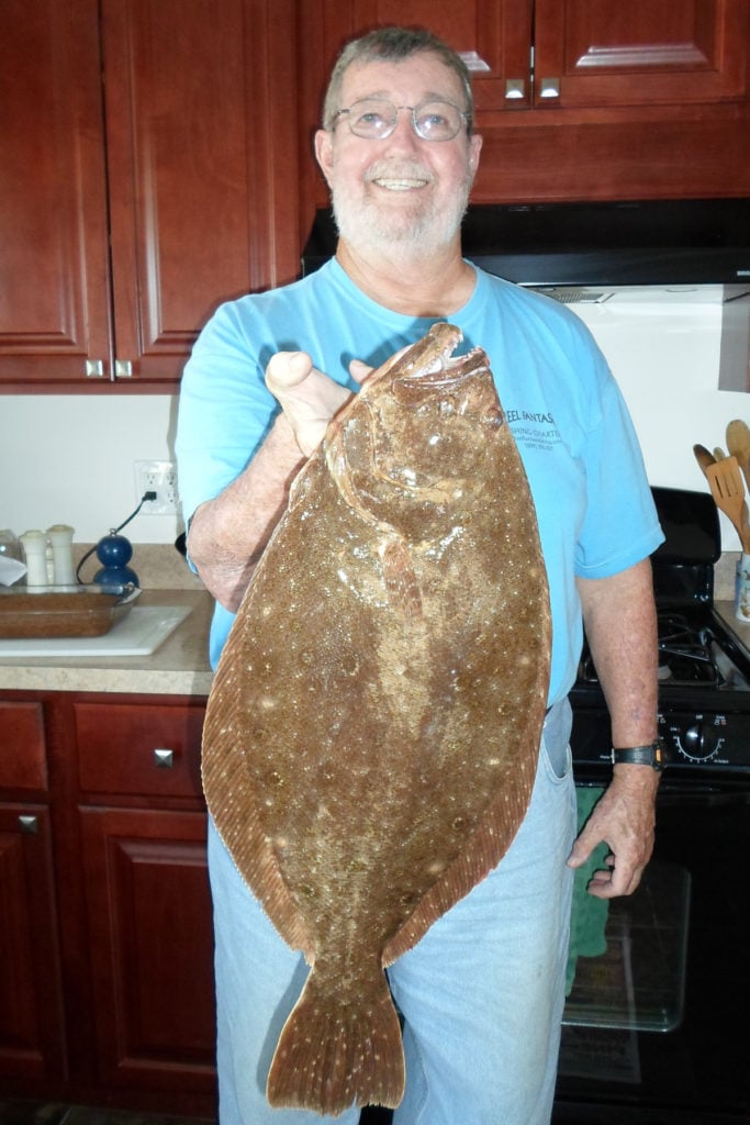 The author in his kitchen