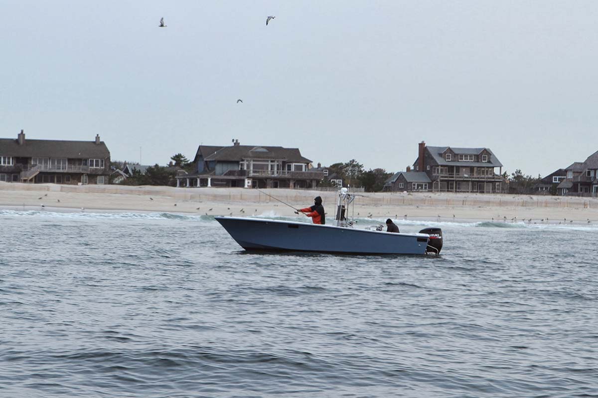 Boat Stripers Casting Inside Out