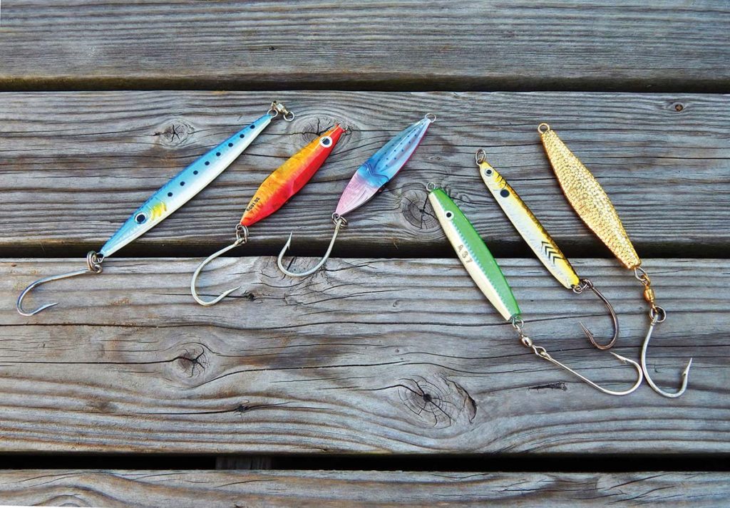 An assortment of jigs