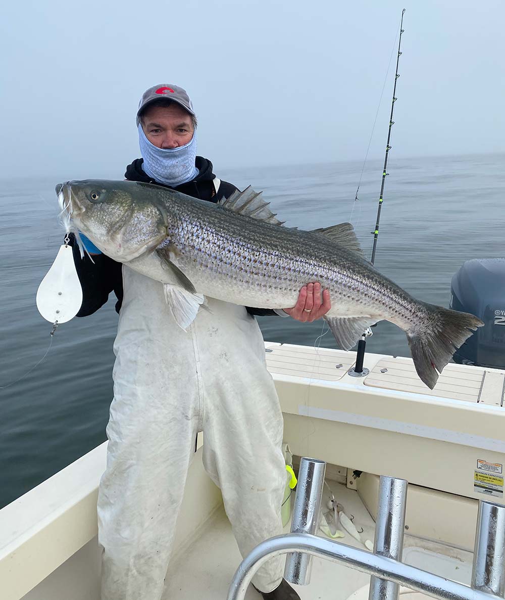 Four Best Striped Bass Trolling Lures - LBI NJ Fishing Report