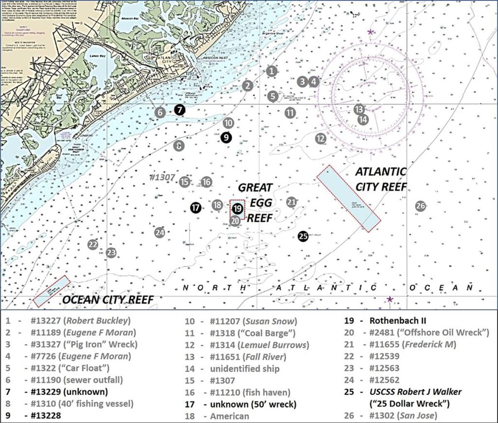 Not just the Great Egg Reef site,