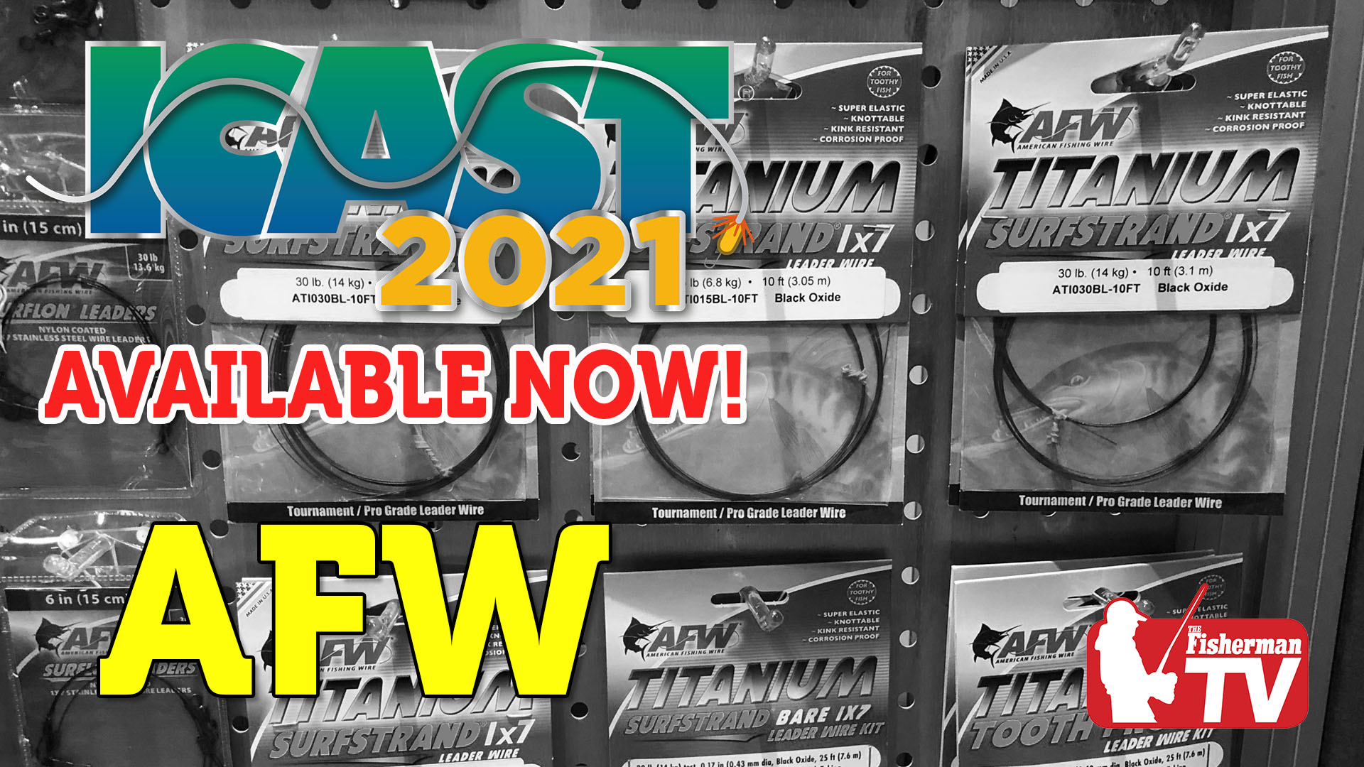 The Fisherman's “New Product Spotlight” ICAST 2021 – AFW Titanium