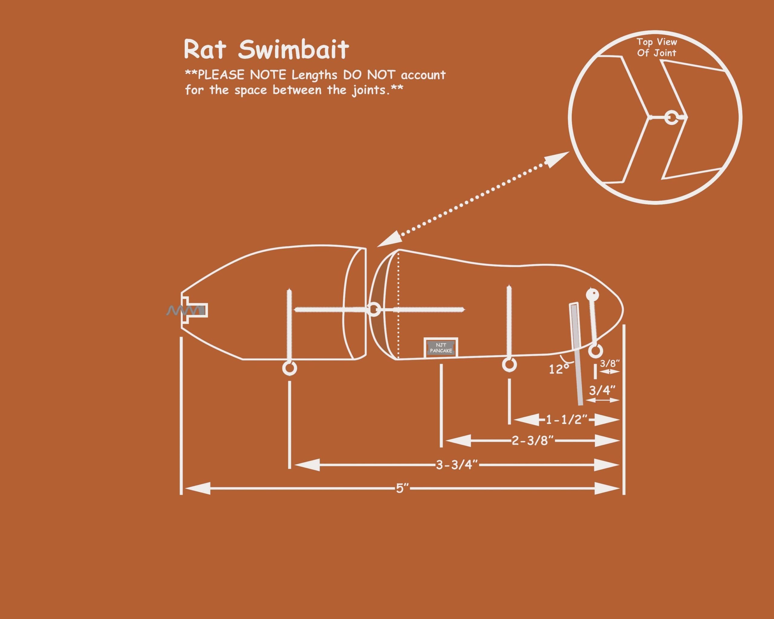 Plug Building 2: Rat Swimbait - The Fisherman