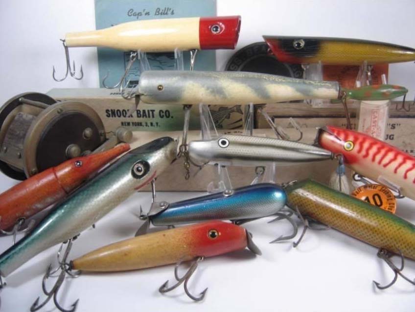ATOM Saltwater Lure. Beautiful Vintage 1950s Big Fish Lure. Captain Benny  Used It While Surf-casting for Striper and Bluefish off LI. 