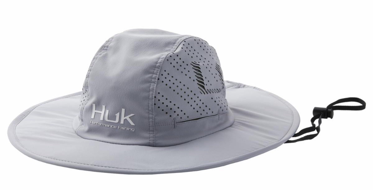 HUK Men's Tidal Map Perf Bucket Hat
